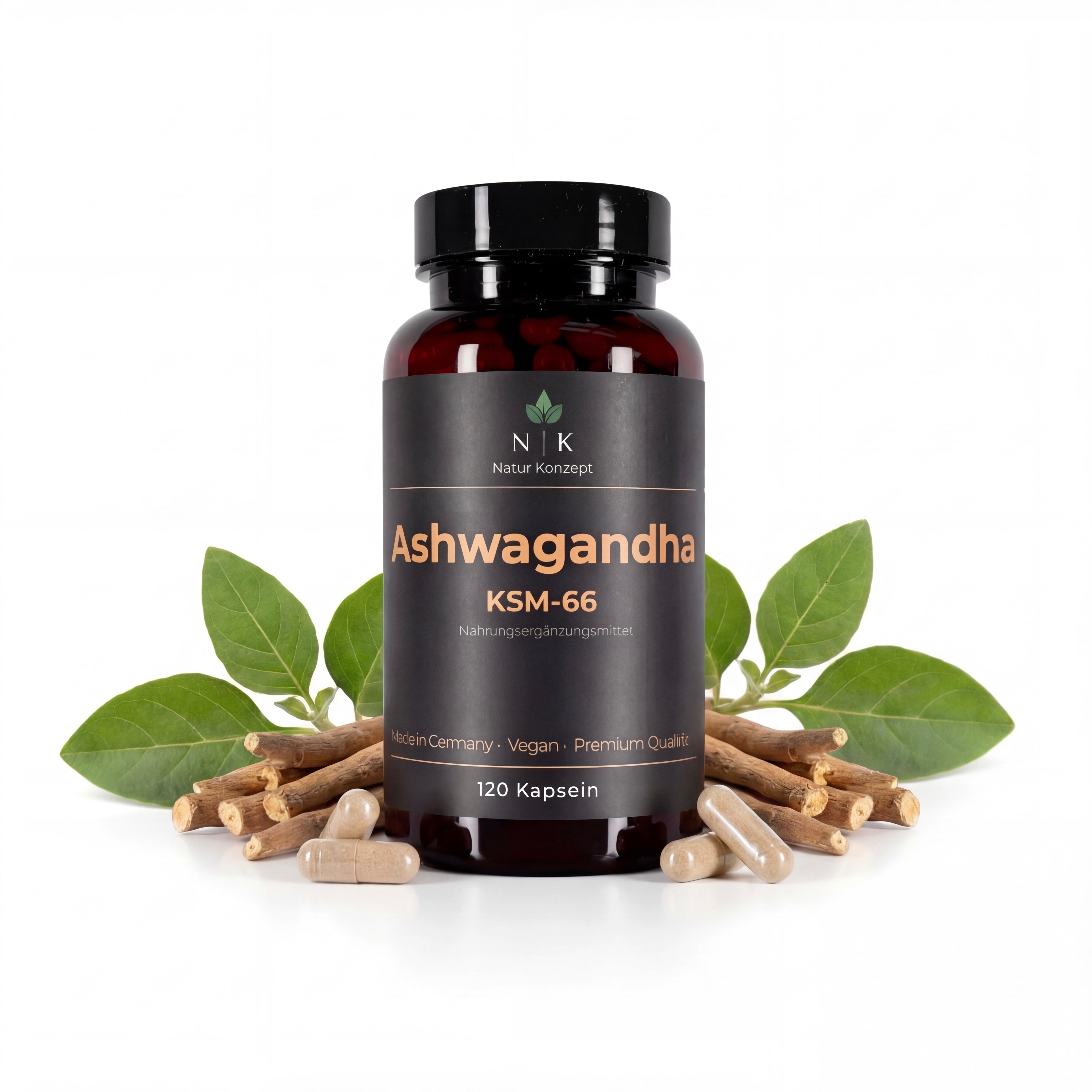 Ashwagandha KSM 66 von NK Natur Konzept