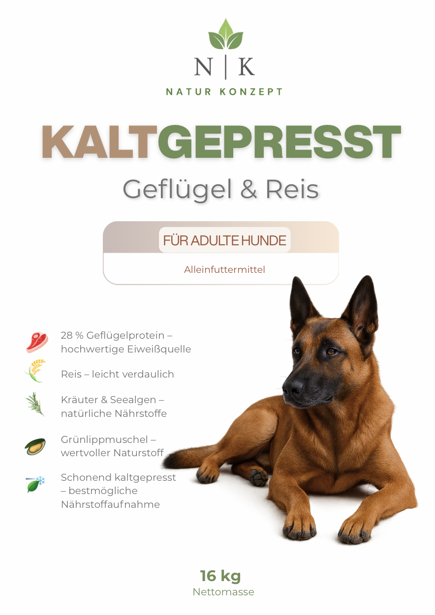 Kaltgepresstes Hundefutter