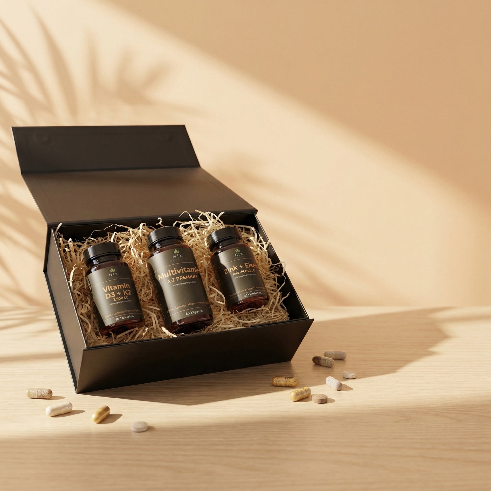 Immun Box Supplement Bundle von NK Natur Konzept für das Immunsystem