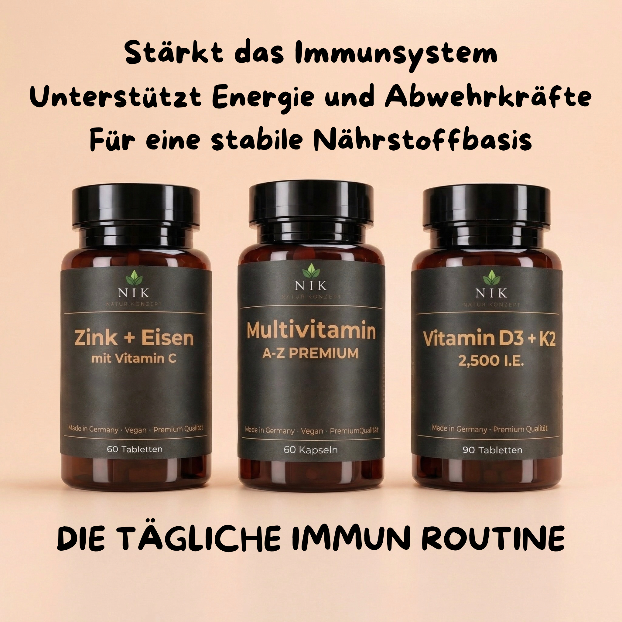Immun Box Supplement Bundle von NK Natur Konzept für das Immunsystem Vorteile
