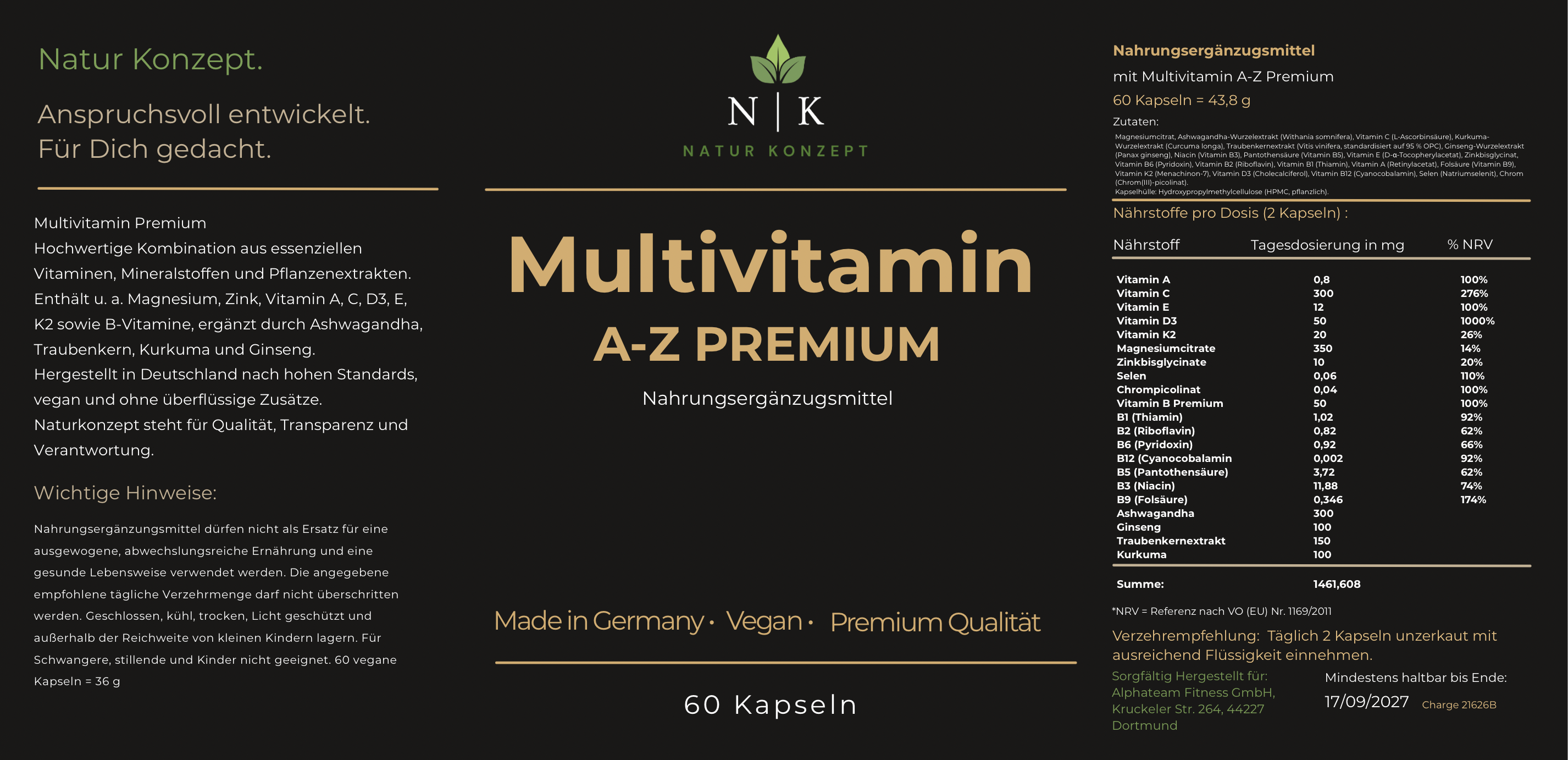 Multivitamin A-Z Premium