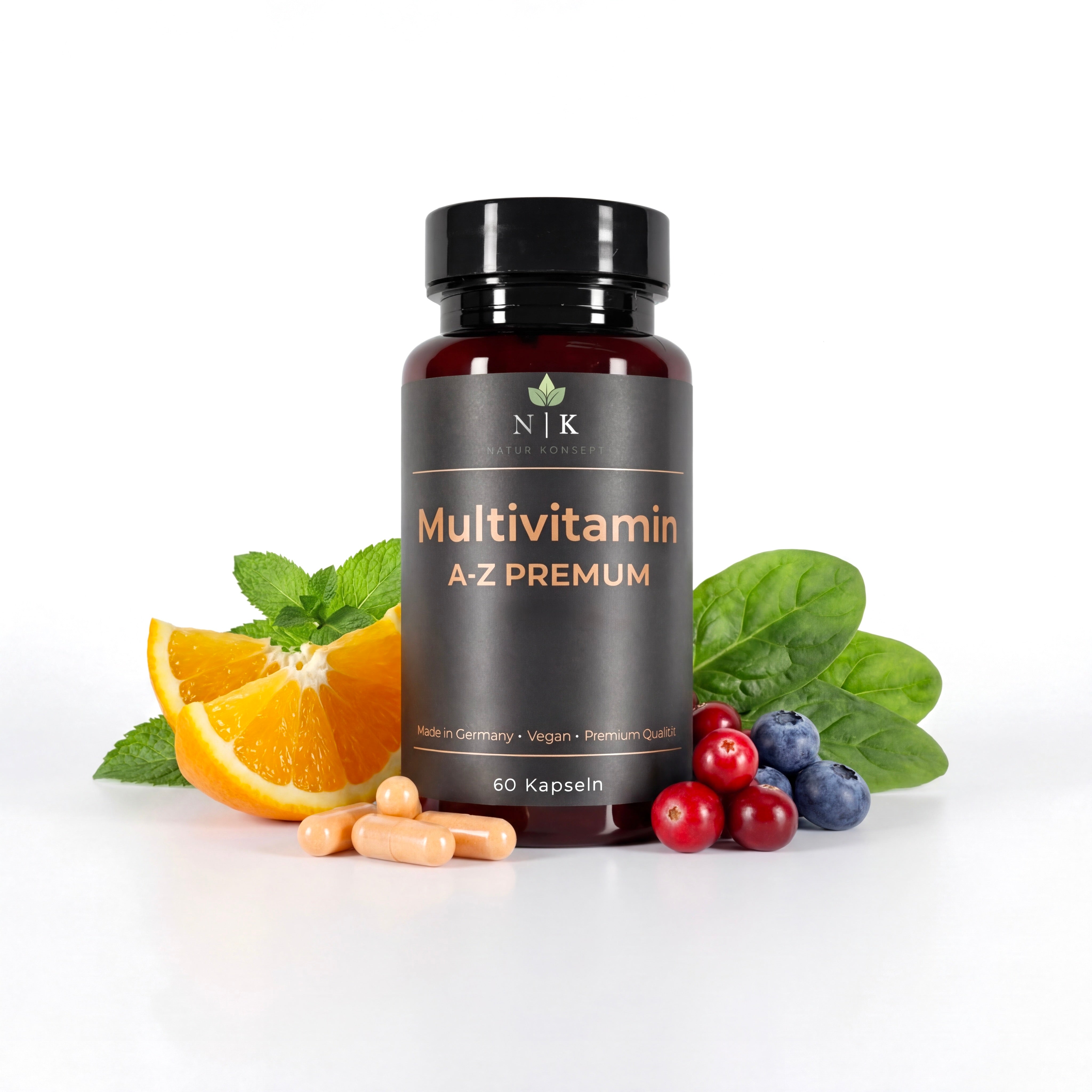 Multivitamin A-Z Premium von Natur Konzept 