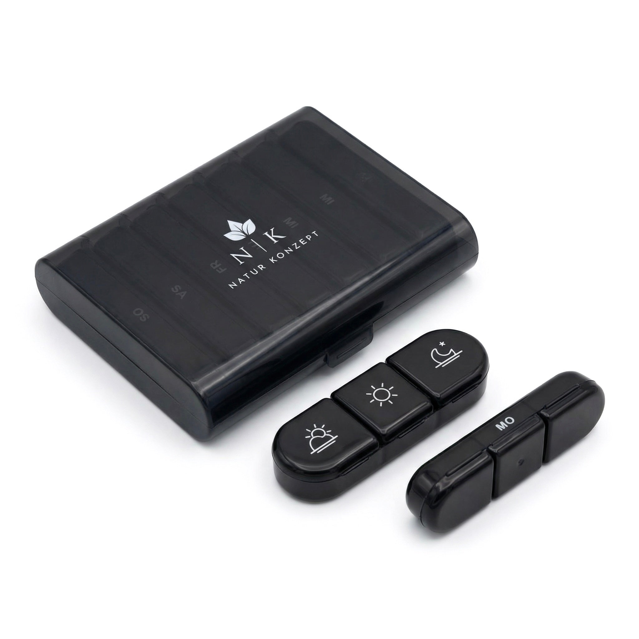 Pillenbox für tägliche Supplements- Wochenbox von Natur Konzept