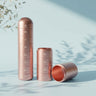 Pillenbox aus Metall Vital Tower von Natur Konzept in Rose Gold
